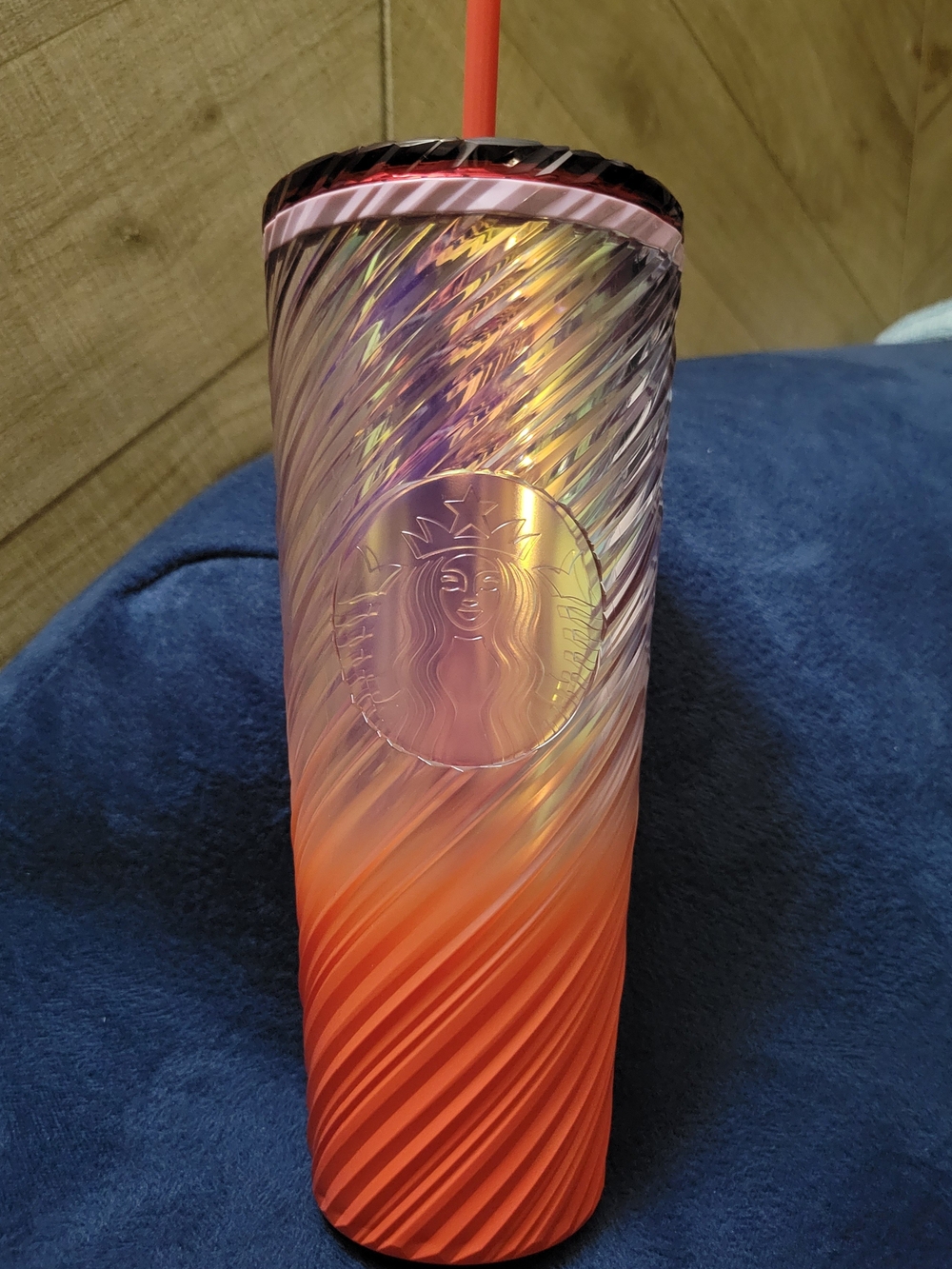 Starbucks Sunrise Swirl 24 Ounce Venti Cold Cup
